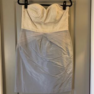 EEUC Banana Republic strapless silk & tulle dress